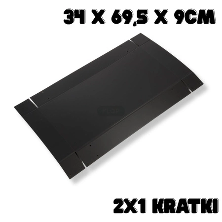 Bodenwanne 34x69,5x9 cm für Käfig 2x1 – Cavia Creative BASIC Line