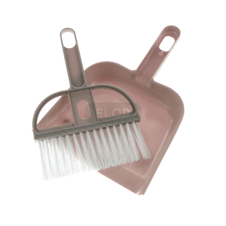 Miniatur-Kehrschaufel mit Kehrer