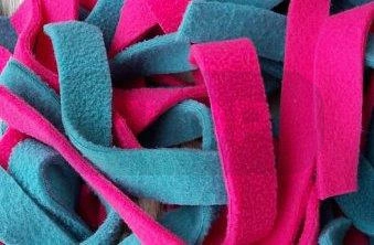 Vliesstreifen zum Auspolstern des Kleintierheims