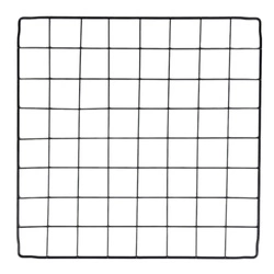 Gitterelement 35×35 cm Cavia Creative BASIC Line für den Bau modularer Gehege und Käfige