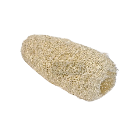 Großer natürlicher Luffa-Beißring (15-20 cm) für Kleintiere