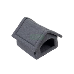 Großes Stoffhaus mit abnehmbarem Dach für Kleintiere