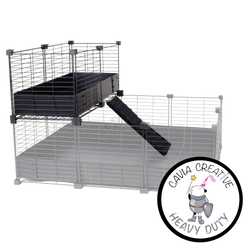 Etage mit Treppe für Cavia Creative Heavy Duty Käfige für Kleintiere
