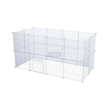 Gehege/Stall für Kleintiere mit abnehmbarem Boden