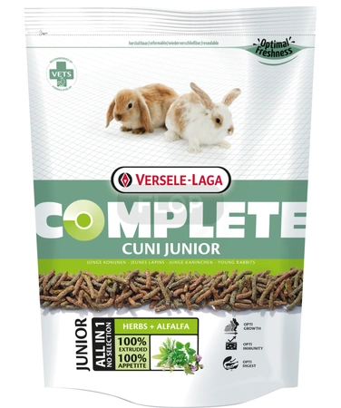 500g Versele Laga Cuni Junior Complete - Pellets für junge Mini-Kaninchen