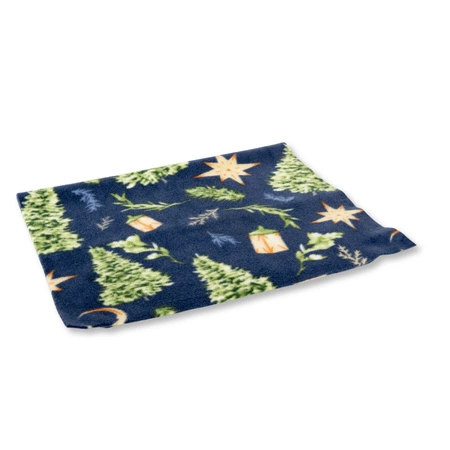 Fleece-Decke BASIC - Weihnachtsmotiv