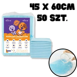 Nuxie Einwegunterlagen 45×60 cm für Kaninchen, Meerschweinchen & Chinchillas – 50 Stück – saugstark, auslaufsicher, geruchshemmend