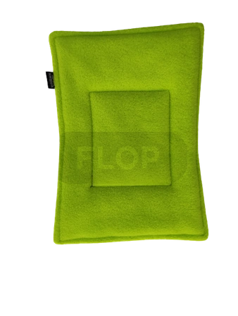 Matratze 20x30cm - Blätter auf schwarzem Hintergrund