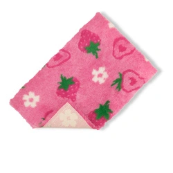 VetBed Original Non-Slip L (100x150cm) - pink strawberries