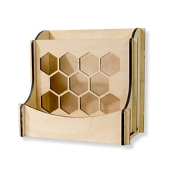 Universelle FLOP Heuraufe mit Schale - für Kaninchen, Meerschweinchen und Chinchillas