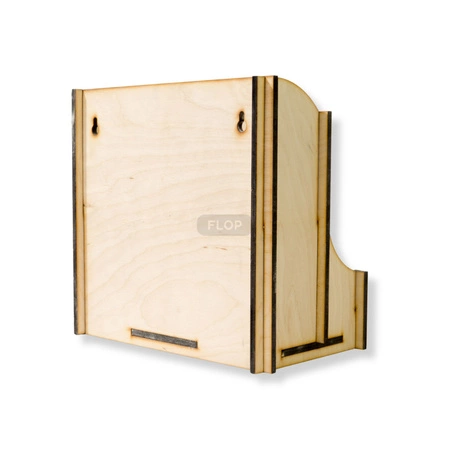 Universelle FLOP Heuraufe mit Schale - für Kaninchen, Meerschweinchen und Chinchillas