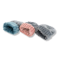 Schlafsack / Kuscheltunnel aus Minky-Fleece Stripes 25×30 cm – für Kaninchen, Meerschweinchen und kleine Nager