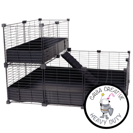 Etage mit Treppe für Cavia Creative Heavy Duty Käfige für Kleintiere