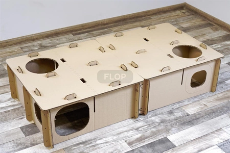 FLOP Modulares Kaninchenlabyrinth XL