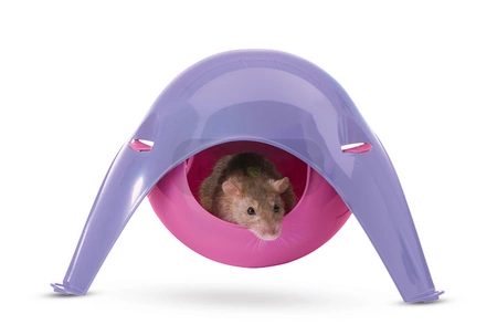 Sputnik XL - Rattenhaus aus Kunststoff zum befestigen