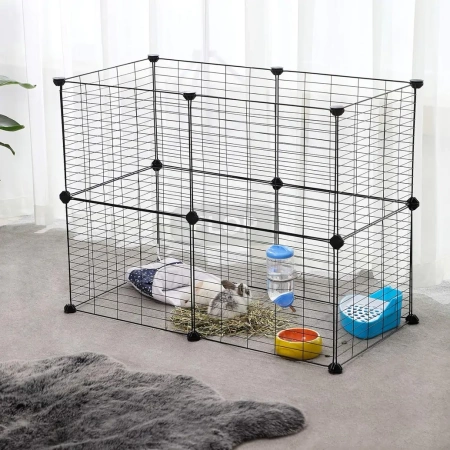 2×4-Gehege (73×143×45 cm) Cavia Creative BASIC Line für kleine Haustiere