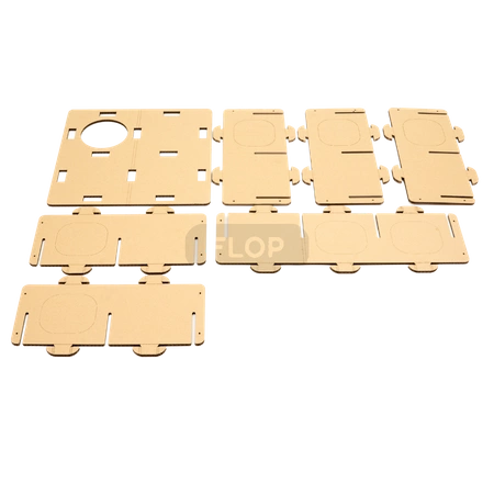 Modulares FLOP-Labyrinth für Kleintiere