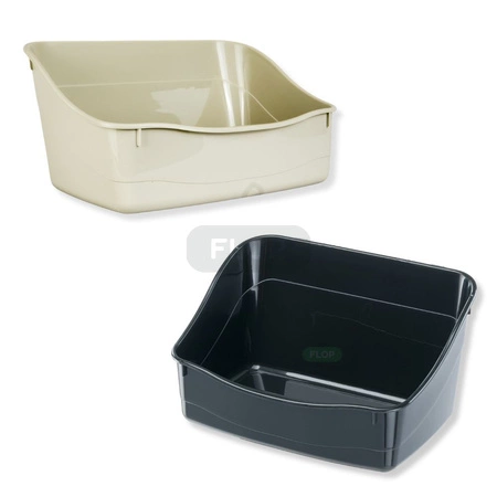 Rechteckige Tiertoilette zum Anhängen