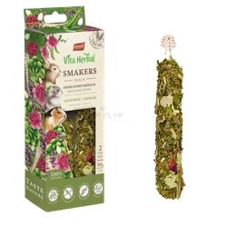 2 Kolben Broccoli-Pink Smacker für Nager und Kaninchen