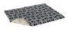 VetBed Original Non-Slip S 50x75cm grau mit schwarzen Pfoten