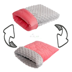 Fleece-Nerz und Schlafsack für Kleintiere