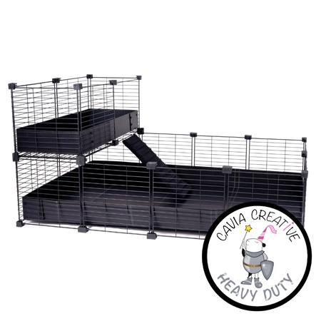 Etage mit Treppe für Cavia Creative Heavy Duty Käfige für Kleintiere