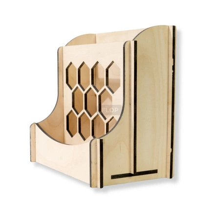 Universelle FLOP Heuraufe mit Schale - für Kaninchen, Meerschweinchen und Chinchillas