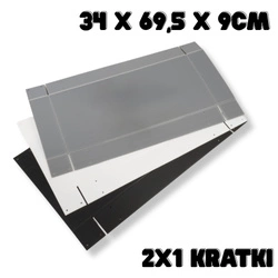 Bodenwanne 34x69,5x9 cm für Käfig 2x1 – Cavia Creative BASIC Line
