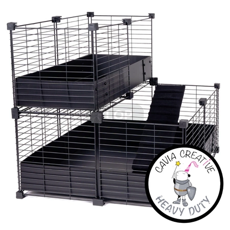 Etage mit Treppe für Cavia Creative Heavy Duty Käfige für Kleintiere