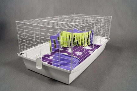 Käfig 120cm x 59cm x 47cm grau