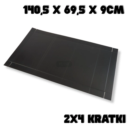 Bodenwanne 140x69,5x9 cm für Käfig 2x4 – Cavia Creative BASIC Line