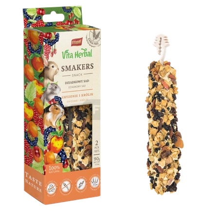 2 Kolben Opas Obstgarten für Nager und Kaninchen