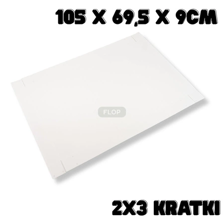 Bodenwanne 105x69,5x9 cm für Käfig 2x3 – Cavia Creative BASIC Line