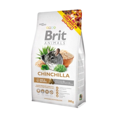 Brit Animals Chinchilla Complete 300g Alleinfuttermittel für Chinchillas