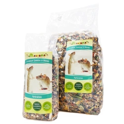 Mixerama Farbratten Premium Gemüse & Blüten 500g Rattenfutter