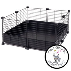 Cavia Creative Heavy Duty Käfig 2x2 (71x71cm) für Kleintiere