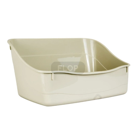 Rechteckige Tiertoilette zum Anhängen