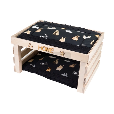 XL-Matratze mit Hasenmotiv