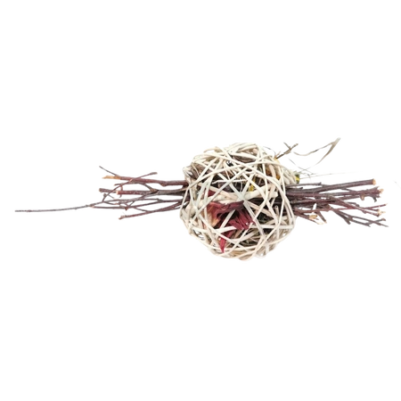 Toy4Joy Weidenkugel gefüllt mit Kräutern 10cm