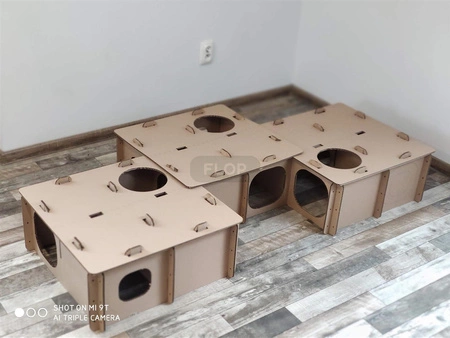 FLOP Modulares Kaninchenlabyrinth XL