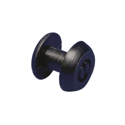 Schwarze Niete für Cavia Creative Tiertoiletten