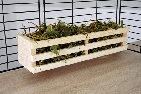 FLOP Großes Zweikammer-Holzfutterhaus