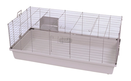 Käfig 120cm x 59cm x 47cm grau