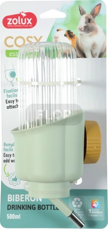 ZOLUX COSY Trinkflasche für Nager 500 ml – Grün