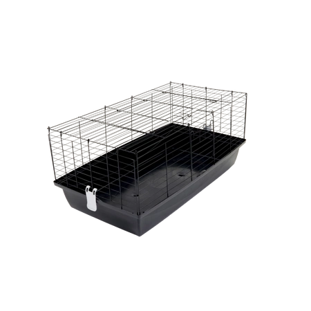 Käfig 100cm x 55cm x 44cm schwarz