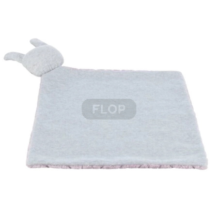 XL-Decke mit einem plüschige Kaninchenkopf