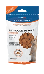 FRANCODEX Anti-Haarballen-Leckerli für Kaninchen 50g